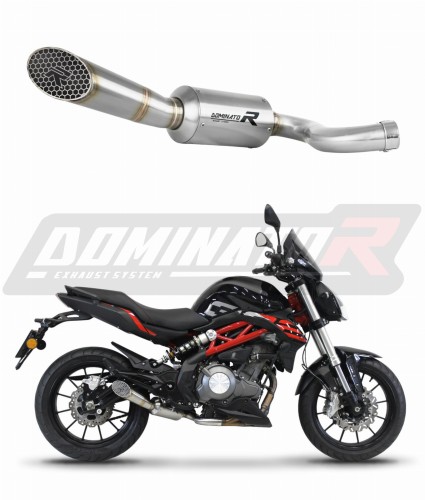 Auspuff Schalldämpfer DOMINATOR GP3 passend für Benelli BN 302 S 2016  2020 6