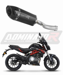 Benelli BN 302 S 2016 - 2020 Schalldämpfer Auspuff HP5 BLACK + dB killer medium