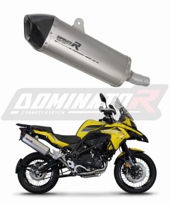 Benelli TRK 502 X 2022 - 2023 Schalldämpfer Auspuff Titan HP7 + dB killer medium