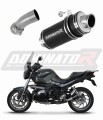 Auspuff Schalldämpfer DOMINATOR GP1 schwarz passend für BMW R1200R 2010  2014 6