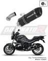Auspuff Schalldämpfer DOMINATOR homologiert HP1 schwarz passend für BMW R1200R 2010  2014 6