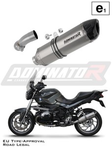 BMW R1200R 2010 - 2014 EU Homologiert genehmigt Schalldämpfer Auspuff Titan HP1