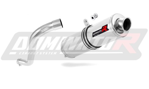 F650ST Exhaust BMW Muffler Auspuff Sportauspuff Silencer Echappement Silencieux Scarico Scarichi Escape ROUND Dominator  x