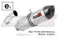 exhaust muffler DOMINATOR homologated road legal HP1 fits to F800GS 2008  2017 3