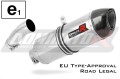 F650GS Exhaust BMW Homologated EC Type approval  Street legal Approval Certificate Muffler Auspuff Sportauspuff Silencer Echappement Silencieux Scarico Scarichi Escape Wydech Tłumik HP1 2008 - 2012 Dominator x