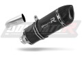 exhaust muffler DOMINATOR HP1 BLACK fits to BMW F800S 2006  2012 2
