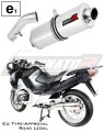 Auspuff Schalldämpfer DOMINATOR homologiert OVAL passend für R1200RT 2004  2009 6