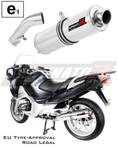 Auspuff Schalldämpfer DOMINATOR homologiert rund passend für R1200RT 2004  2009 6