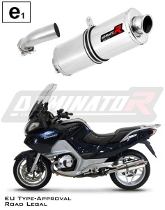 R1200RT Homologated Exhaust Schalldämpfer OVAL 2010 - 2013
