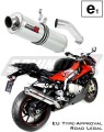 S1000RR Exhaust BMW Homologated EC Type approval  Street legal Approval Certificate Muffler Auspuff Sportauspuff Silencer Echappement Silencieux Scarico Scarichi Escape Wydech Tłumik ROUND 2015 - 2016 Dominator x