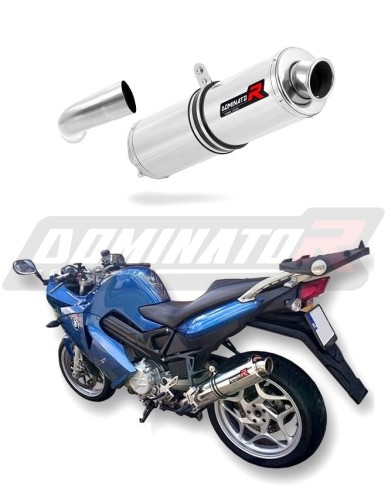 Auspuff Schalldämpfer DOMINATOR rund passend für BMW F800ST 2006  2012 4