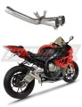 decat Mittelschalldämpfer DOMINATOR Mid Pipe passend für S1000RR 2009  2011 8