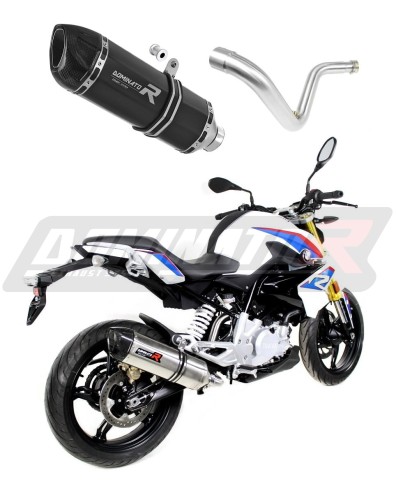 Auspuff Schalldämpfer DOMINATOR HP1 schwarz passend für BMW G310R 2016  2022 3