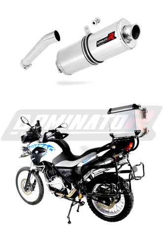 wydech tłumik DOMINATOR Owalny pasujący do motocykla BMW G650 GS 2011 - 2018 5