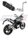 Auspuff Schalldämpfer DOMINATOR HP1 schwarz passend für BMW G310GS 2016  2024 3