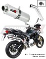 Auspuff Schalldämpfer DOMINATOR homologiert OVAL passend für F850GS 2016  2020 5
