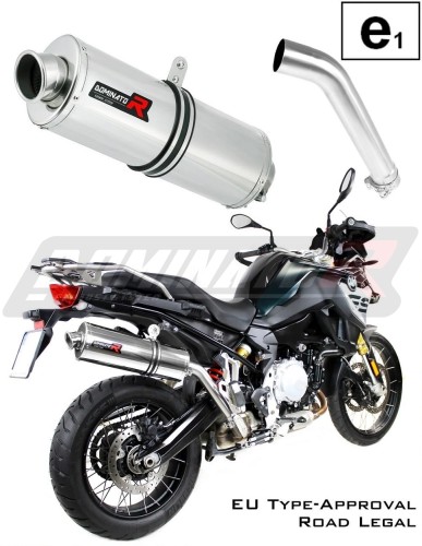Auspuff Schalldämpfer DOMINATOR homologiert OVAL passend für F850GS 2016  2020 5