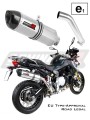 Auspuff Schalldämpfer DOMINATOR homologiert HP1 passend für F850GS 2016  2020 5