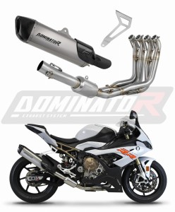 BMW S1000RR 2019 - 2026 Full Exhaust System Silencer Titanium HP6 EX + dB killer medium