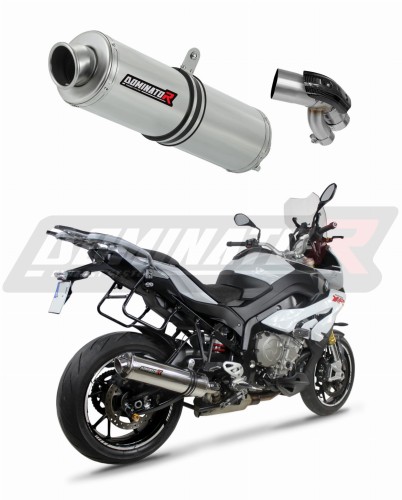 exhaust muffler DOMINATOR ROUND fits to BMW S1000XR 2015  2019 6