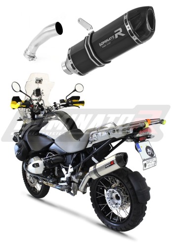 Auspuff Schalldämpfer DOMINATOR HP1 schwarz passend für BMW R1200GS Adventure 2010  2012 3
