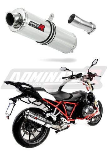 Auspuff Schalldämpfer DOMINATOR rund passend für BMW R1200RS 2015  2018 5