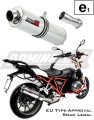 Auspuff Schalldämpfer DOMINATOR homologiert rund passend für R1200RS 2015  2018 7