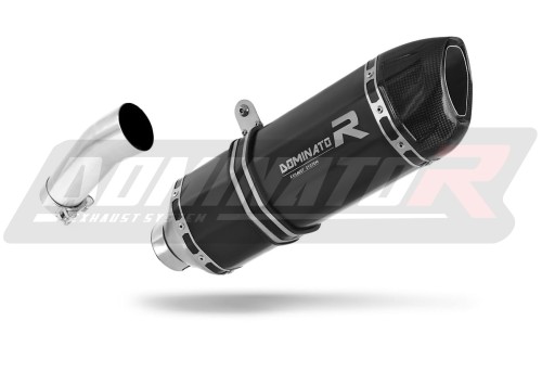 wydech tłumik DOMINATOR HP1 CZARNY pasujący do motocykla BMW F800GS Adventure 2008 - 2017 2