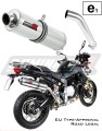 F850GS Adventure Exhaust BMW Homologated EC Type approval  Street legal Approval Certificate Muffler Auspuff Sportauspuff Silencer Echappement Silencieux Scarico Scarichi Escape Wydech Tłumik ROUND 2018 - 2020 Dominator x