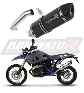 BMW HP2 Enduro 2004 - 2007 Schalldämpfer Auspuff HP1 BLACK + dB killer medium