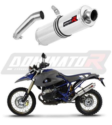 wydech tłumik DOMINATOR Okrągły pasujący do motocykla BMW HP2 Enduro 2004 - 2007 6