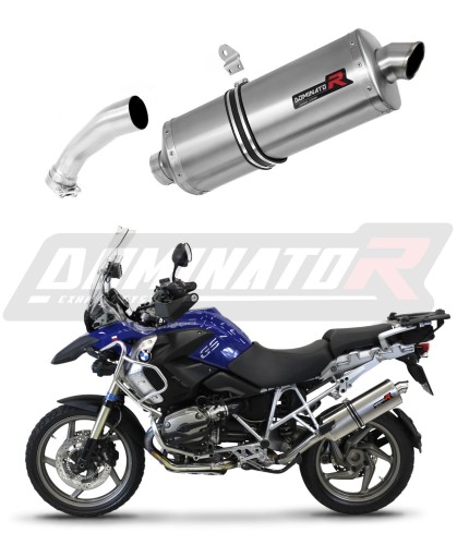 Auspuff Schalldämpfer DOMINATOR P7 passend für BMW R1200GS Adventure 2008  2009 6