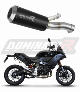 BMW F900XR 2020 - 2026 Schalldämpfer Auspuff GP BLACK + dB killer medium