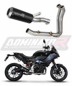 BMW F900XR 2020 - 2026 Auspuffanlagen Schalldämpfer GP BLACK + dB killer medium