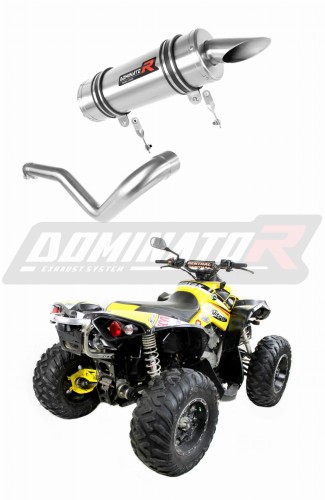 Auspuff Schalldämpfer DOMINATOR rund passend für Can am BRP RENEGADE 1000 2012  2018 7