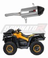 Auspuff Schalldämpfer DOMINATOR HP7 passend für Can am Outlander 650 2013  2017 5