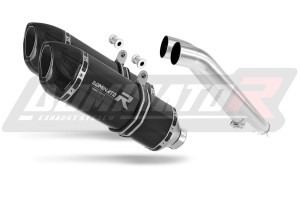 Cagiva RAPTOR 1000 Schalldämpfer Auspuff HP1 BLACK + dB killer medium