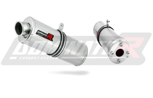wydech tłumik DOMINATOR Owalny pasujący do motocykla Daelim VJF Roadsport 125  3