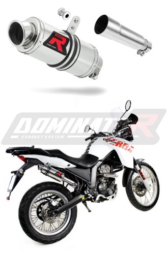 wydech tłumik DOMINATOR GP1 pasujący do motocykla Derbi Terra Adventure 125 2008 - 2015 5