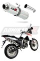 Auspuff Schalldämpfer DOMINATOR rund passend für Derbi Terra Adventure 125 2008  2015 5
