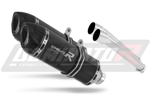 Auspuff Schalldämpfer DOMINATOR HP1 schwarz passend für Ducati 750 SPORT 2000  2002 2