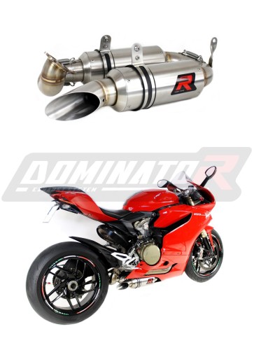 Auspuff Schalldämpfer DOMINATOR  passend für Ducati PANIGALE 1199 2012  2014 6