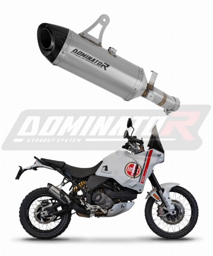 Ducati DesertX 2022 - 2023 wydech tłumik tytanowy HP8 + dB killer motorcycle Exhaust Full system Collector Manifold Muffler échappement Marmitta Escape Dominator Exhaust System x