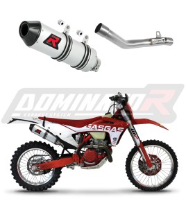 GAS GAS EC 350 F 2021 - 2022 Schalldämpfer Auspuff MX2 + dB killer medium