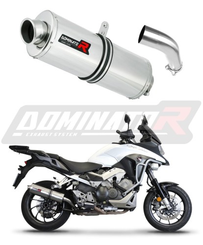 Auspuff Schalldämpfer DOMINATOR OV passend für Honda VFR 800 X Crossrunner 2015  2021 8