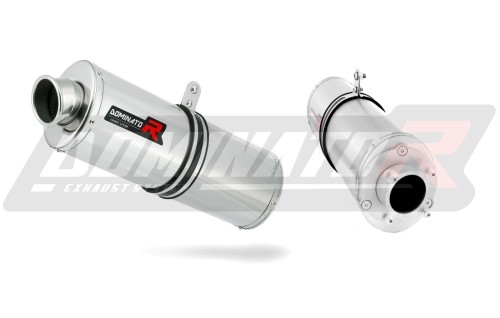 Auspuff Schalldämpfer DOMINATOR OV passend für Honda CBF 250 2004  2006 3