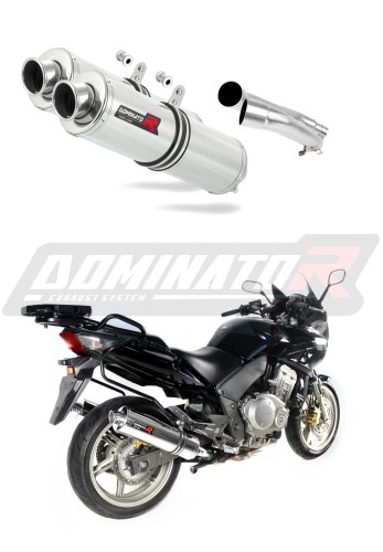 Auspuff Schalldämpfer DOMINATOR rund passend für Honda CBF 1000 2006  2009 6