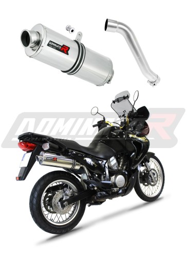 Auspuff Schalldämpfer DOMINATOR OV passend für Honda XL 650 V TRANSALP 2001  2007 6