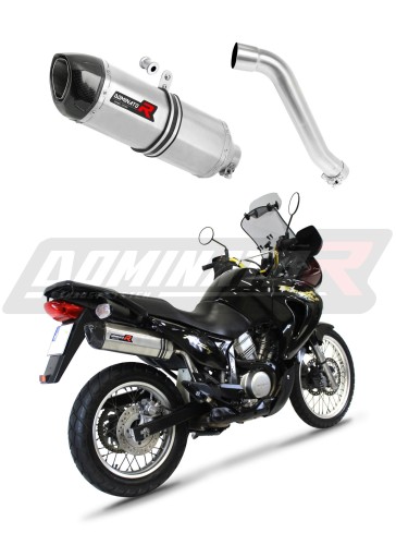 Auspuff Schalldämpfer DOMINATOR HP1 passend für Honda XL 650 V TRANSALP 2001  2007 6