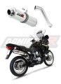 Auspuff Schalldämpfer DOMINATOR rund passend für Honda XL 650 V TRANSALP 2001  2007 6